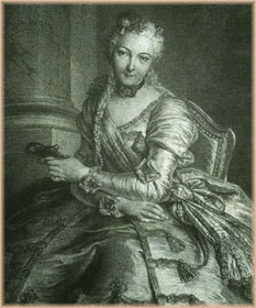 Comeesse de Noailles, The Lady with the Mask by Pierre Louis de Surugue, 1746
