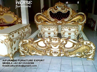 ANTIQUE MAHOGANY BED JEPARA FURNITURE ,CODE  11