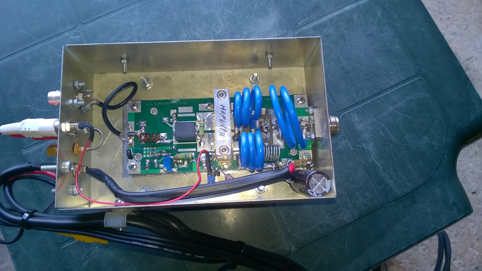 G4HGT Blog 70MHz QRO amplifier