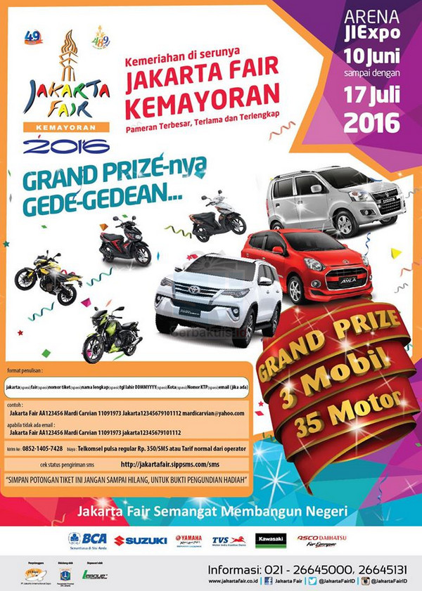 Grand Prize Jakarta Fair Kemayoran Grand Prize Jakarta Fair Kemayoran