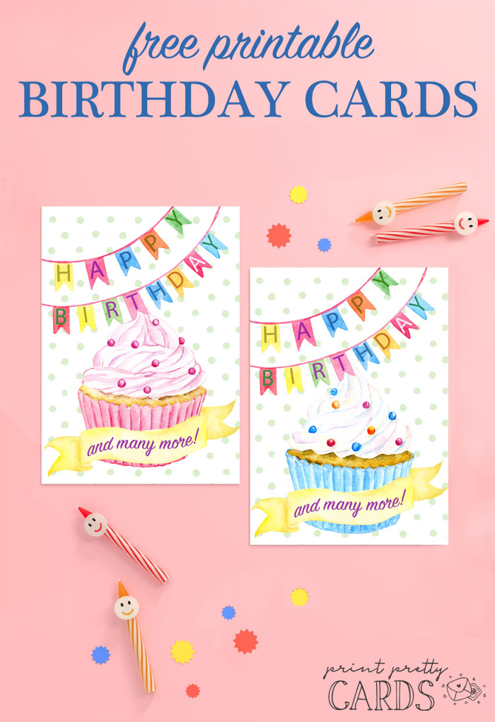 Antagonisme Langt væk guld Free Happy Birthday Card Printable | Print Pretty Cards