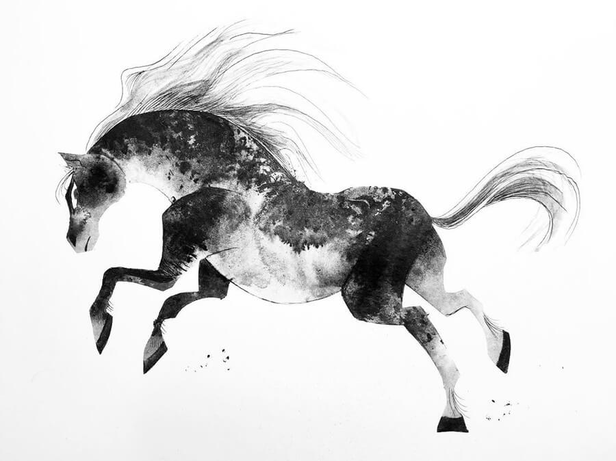 08-Galloping-Horse-Eva-Vilhelmiina-Eskelinen-www-designstack-co