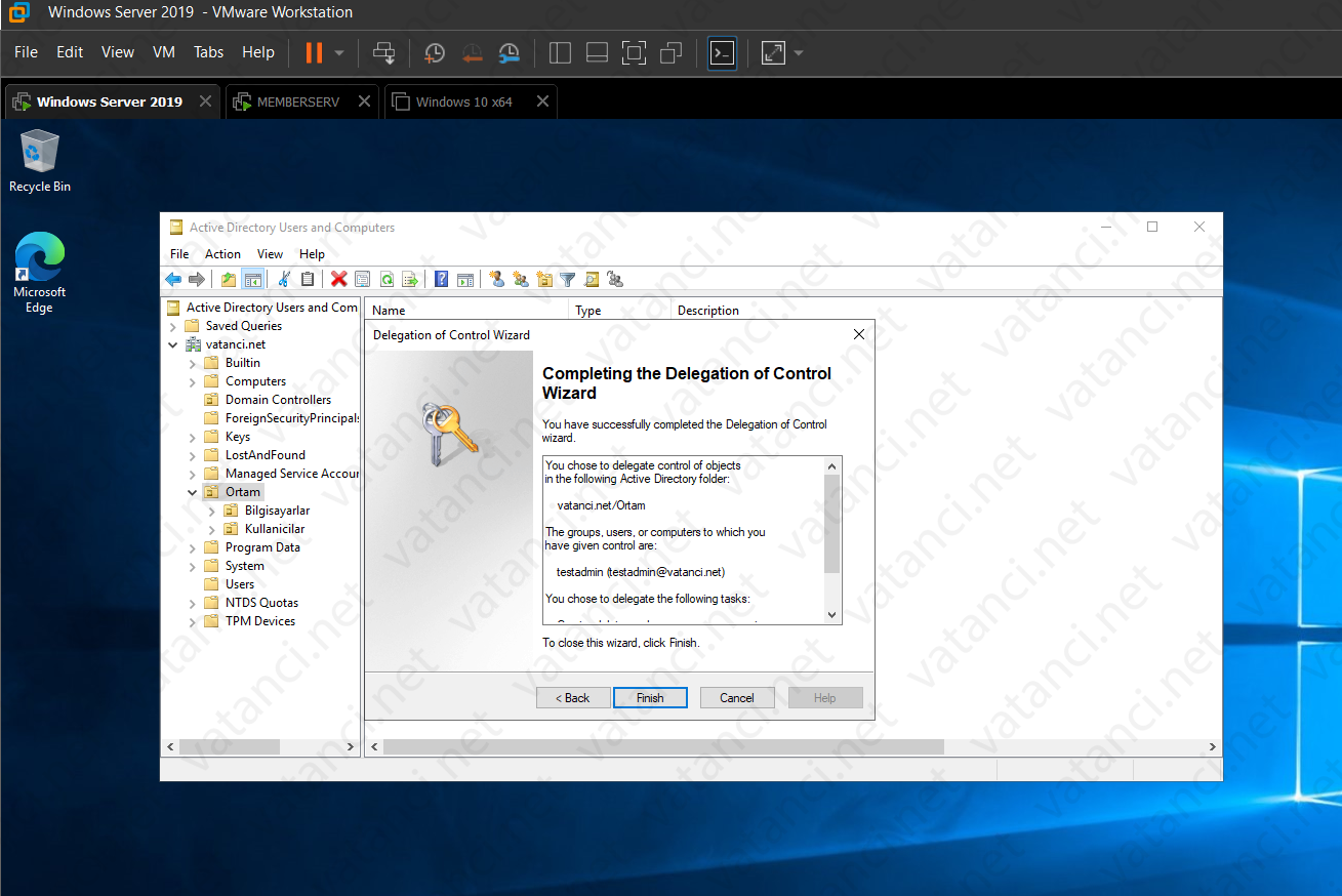 Active Directory Delegation