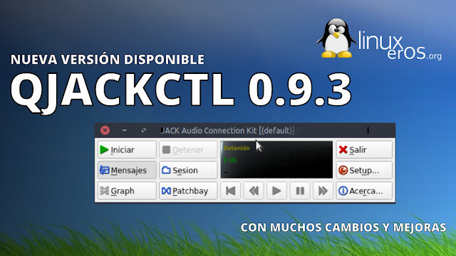 Qjackctl 0.9.3 lanzado, esto es lo nuevo