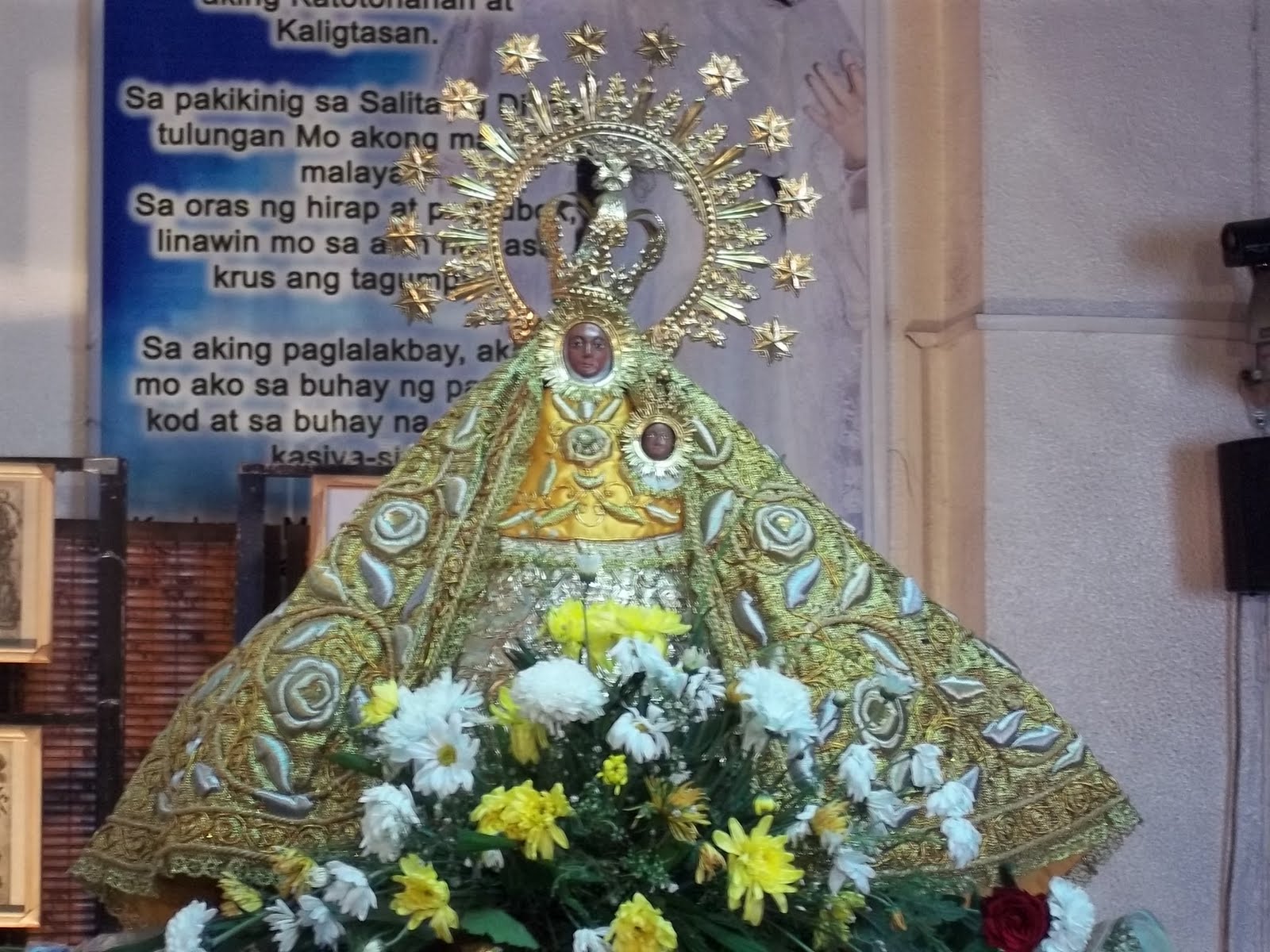 Wandering Caloy Quezon City Our Lady of Peňafrancia at the Radio