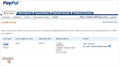 Paypal Verification by Payoneer Mastercard