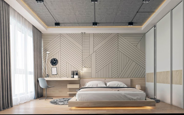 Bedroom Wall Decor Grey