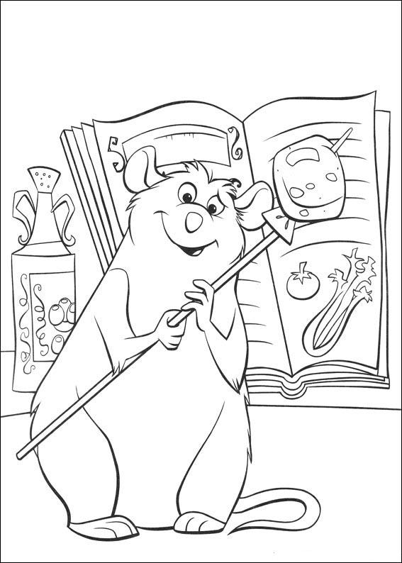 Krafty Kidz Center: Ratatouille Coloring Pages