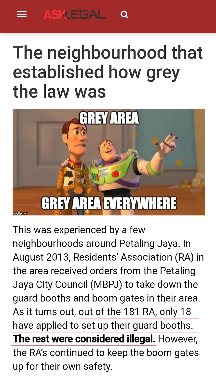 Gated and Guarded "GnG" for Dummies (Malaysia) RAs taking advantage of