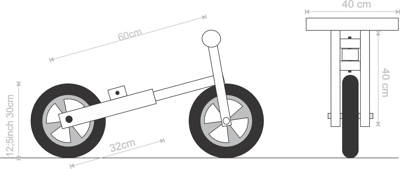 scheepsbouw zanger Wat Bicky en zijn Fietsen: Zelfbouw houten loopfietsje