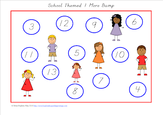 FREEBIE Adding One and Subtracting One games