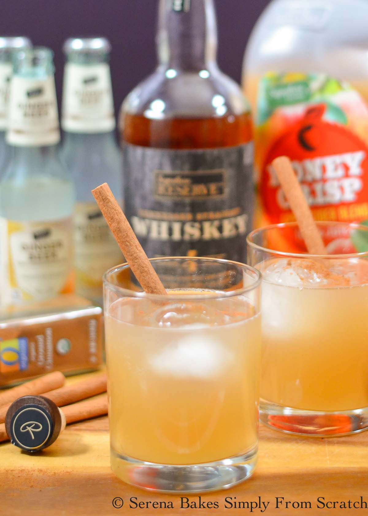 Apple Cider Whiskey and Ginger Beer Serena Bakes Simply From Scratch