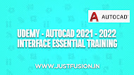 Udemy - AutoCAD 2021 - 2022 interface Essential training