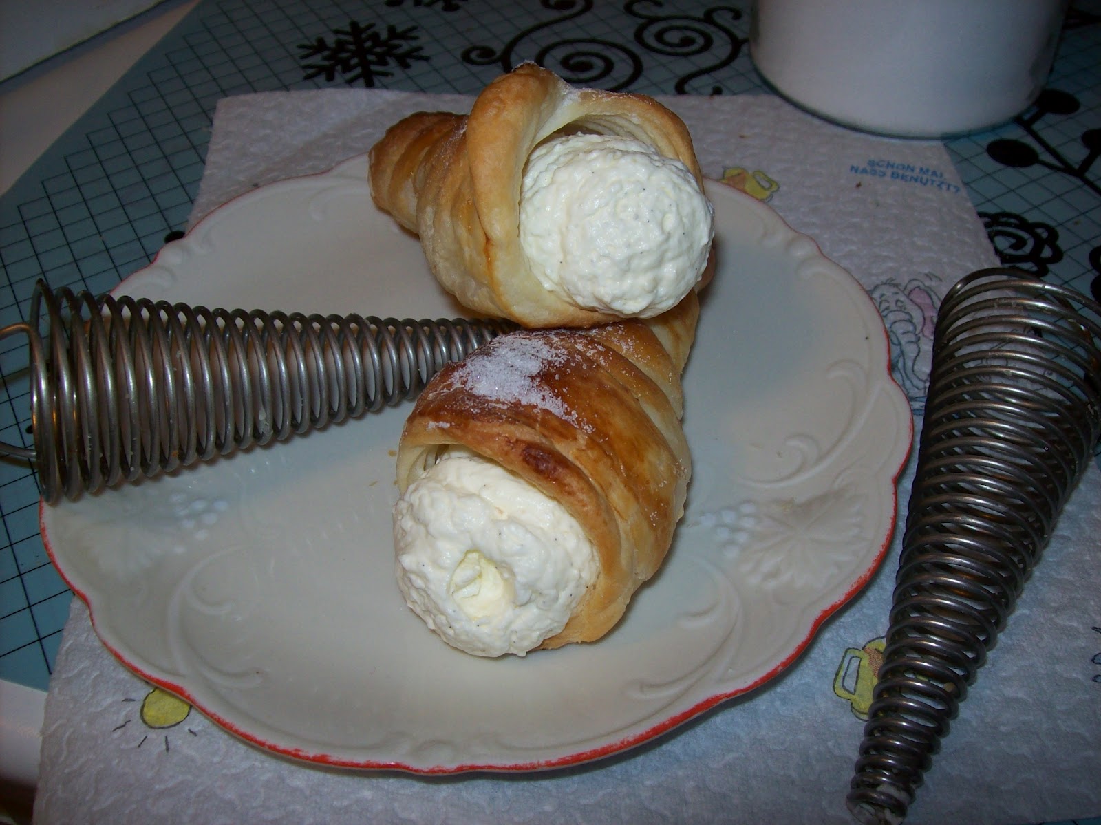 JoSa-Li: Schillerlocken mit Vanille-Mascarpone-Sahne