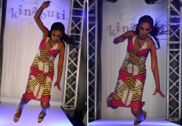 nigean model tumbles in lagos