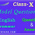 Model Question -6 | English | Class 10  | Question & Answer | Grammar   