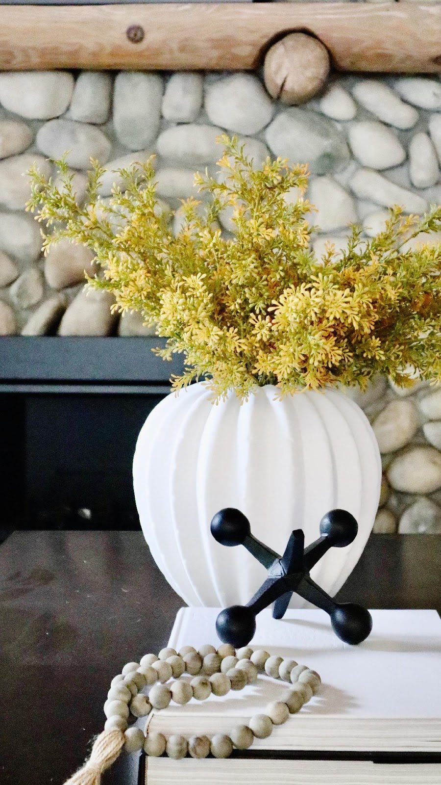 My Sweet Savannah how to style your shelves for Fall