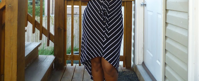 DIY high low dress