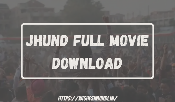 Jhund Full Movie Download