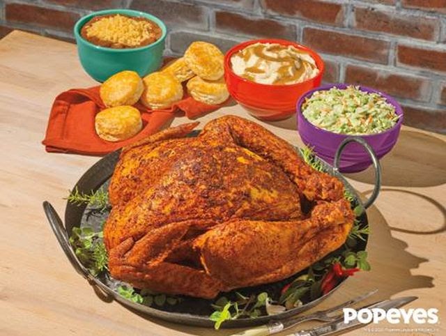 Cajun Turkeys Back At Popeyes For Thanksgiving 2021 Brand Eating