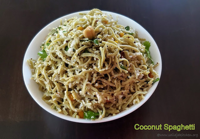 images of Coconut Spaghetti / Thengai Spaghetti