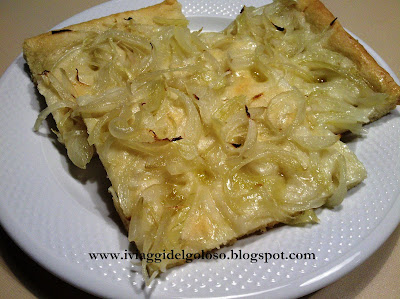 ricette focacce ... focaccia genovese con cipolla ...