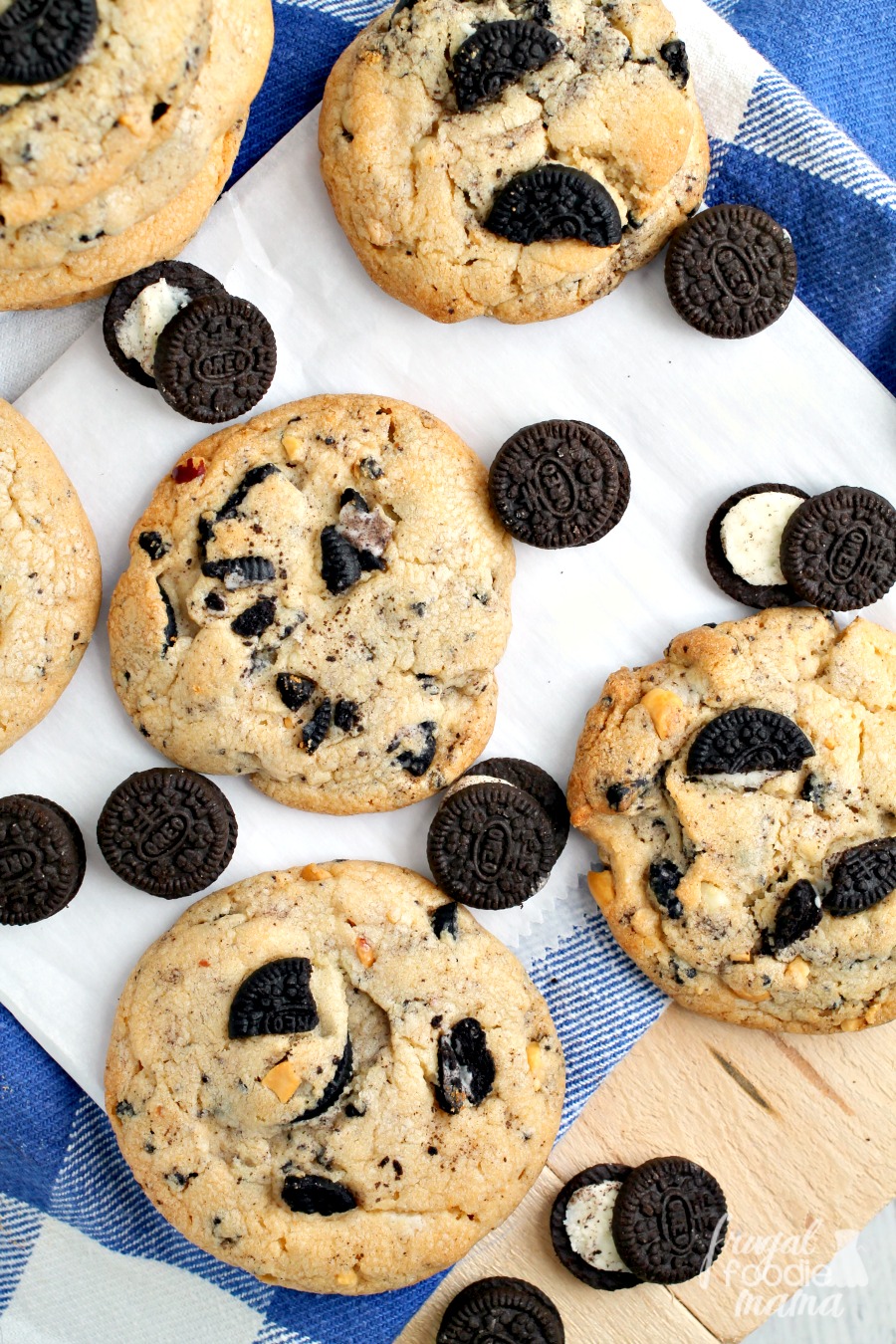 Frugal Foodie Mama Peanut Butter Oreo Cake Mix Cookies
