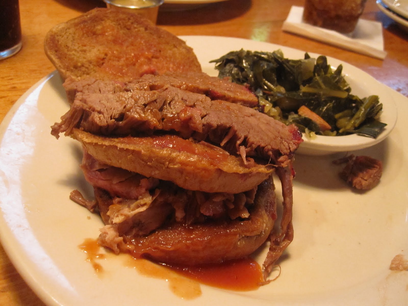 Man Up Tales of Texas BBQ™ Yesterday's lunch at Jim 'N Nick's BarBQ