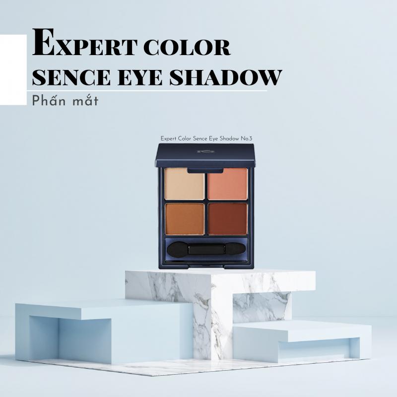 Phấn Mắt Rosea Crystal Expert Color Sence Eye Shadow No.3-Tone Cam Sáng