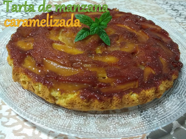 Tarta De Manzana Caramelizada
