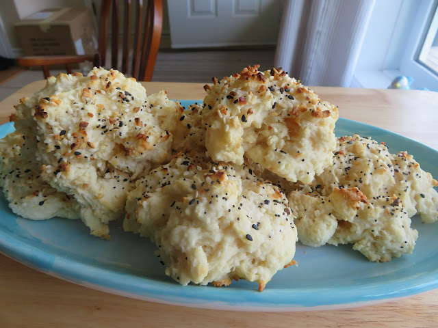 Everything Bagel Drop Scones