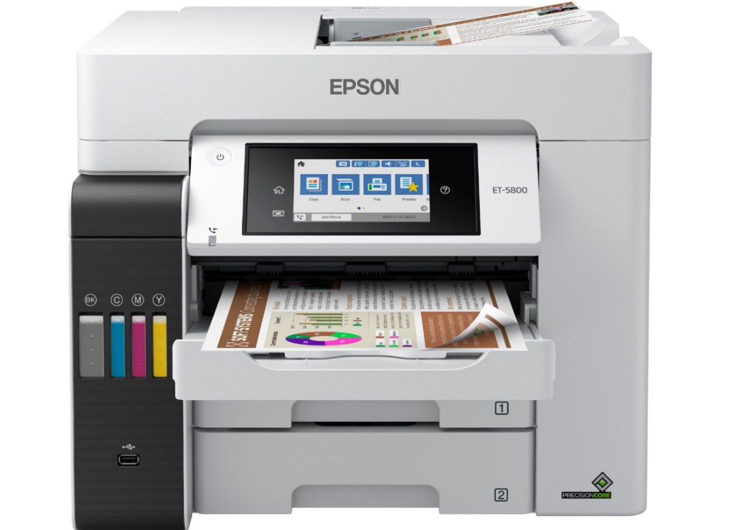 Epson EcoTank Pro ET5800 Driver Downloads, Review, Price CPD