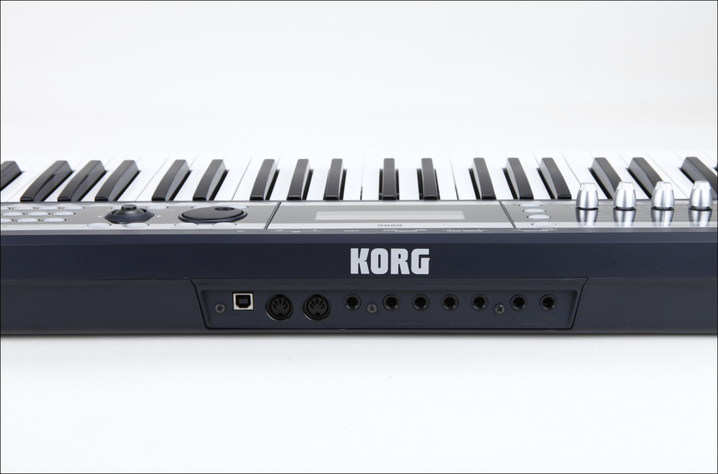 Korg X50 synthesizer.