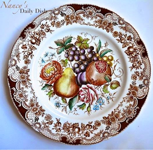 Johnson Brothers Harvest Fruit Tablescape