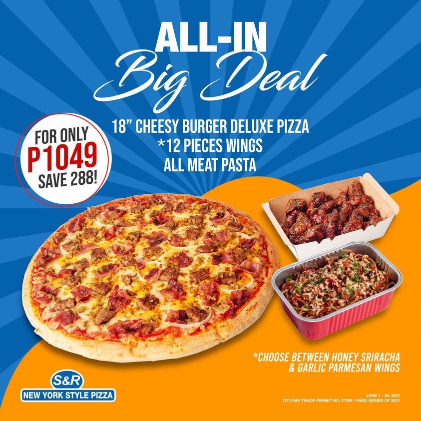 Manila Shopper S&R New York Pizza AllIn Big Deal Promo