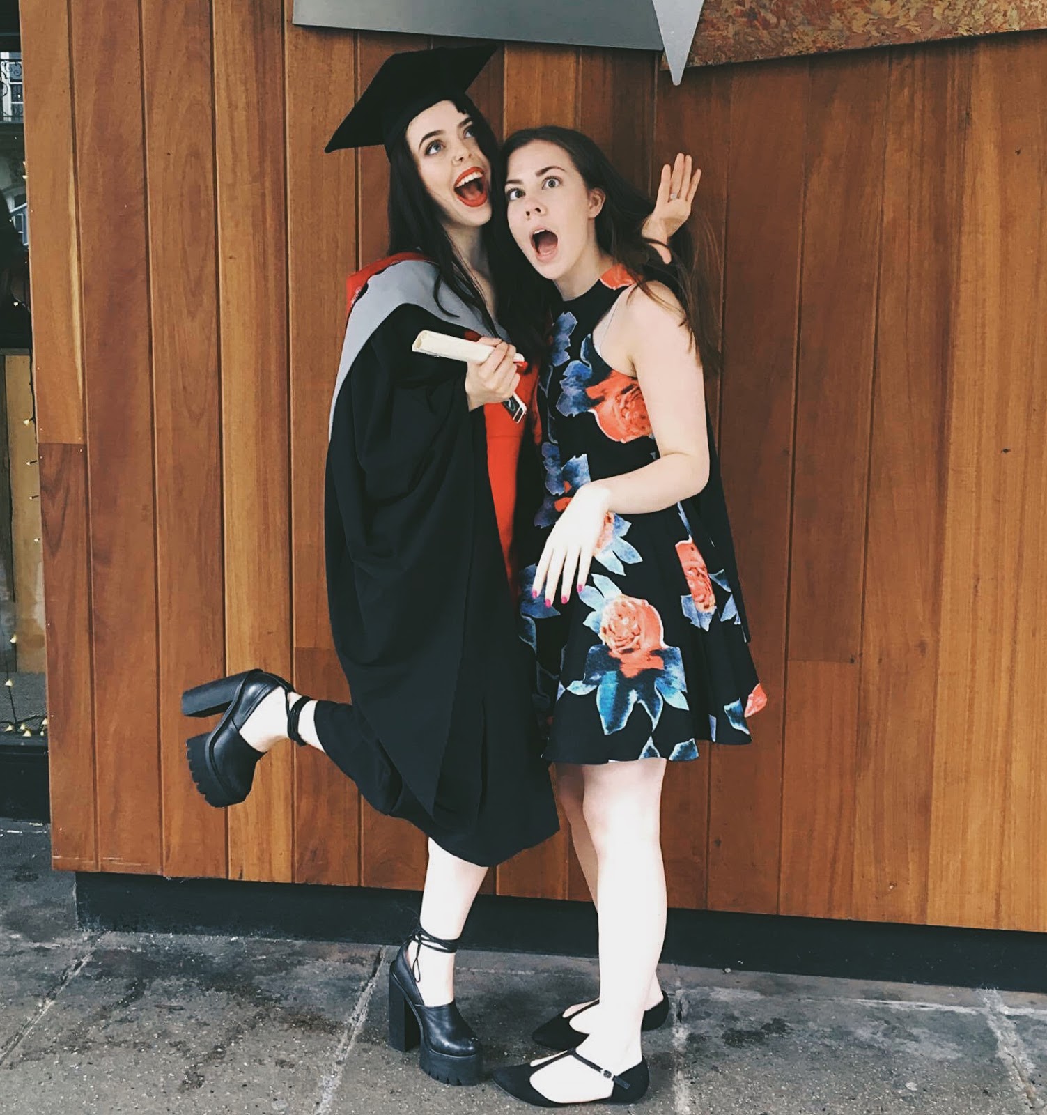 girls graduating