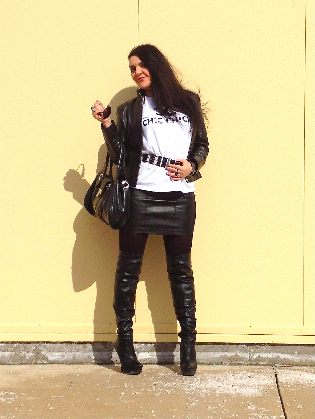 GlamorChic: LEATHER & THIGH HIGH BOOTS CHIC