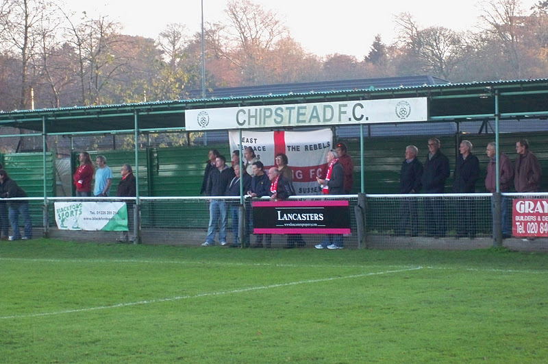 Football Grounds visited by Richard Bysouth Chipstead FC