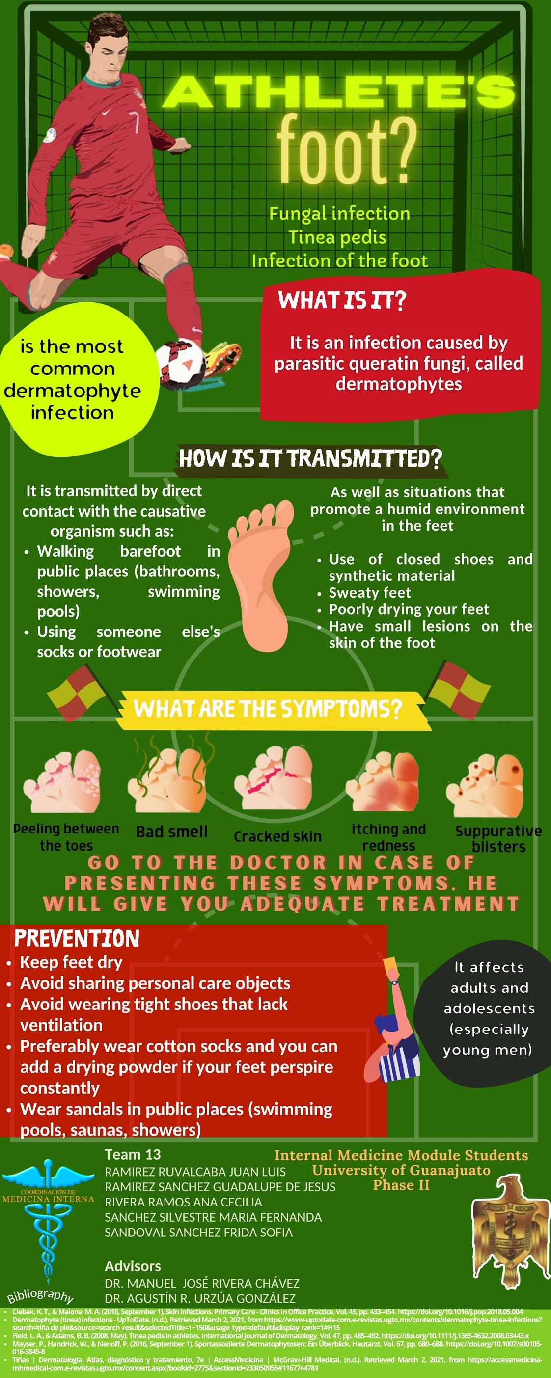¿Pie de Atleta? DIVULGACIÓN CIENTÍFICA UG