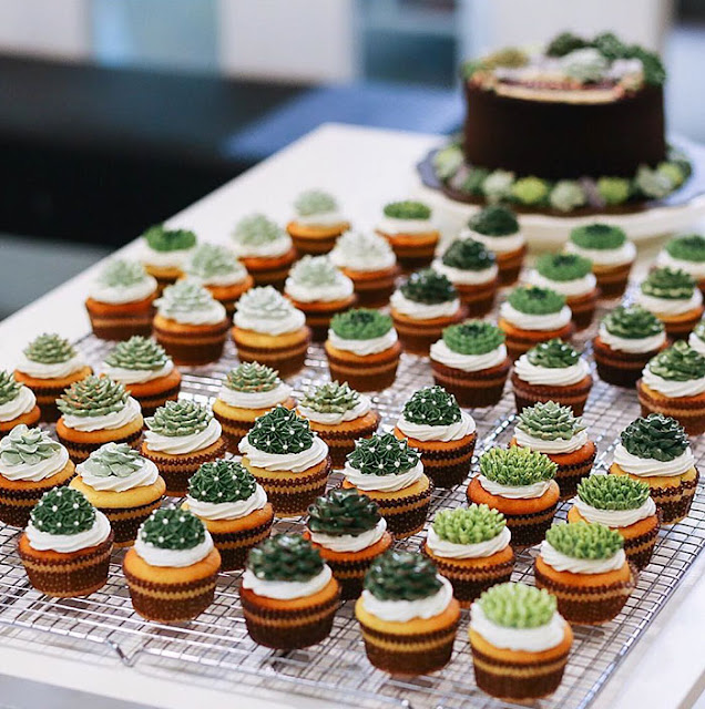 succulent cake design
