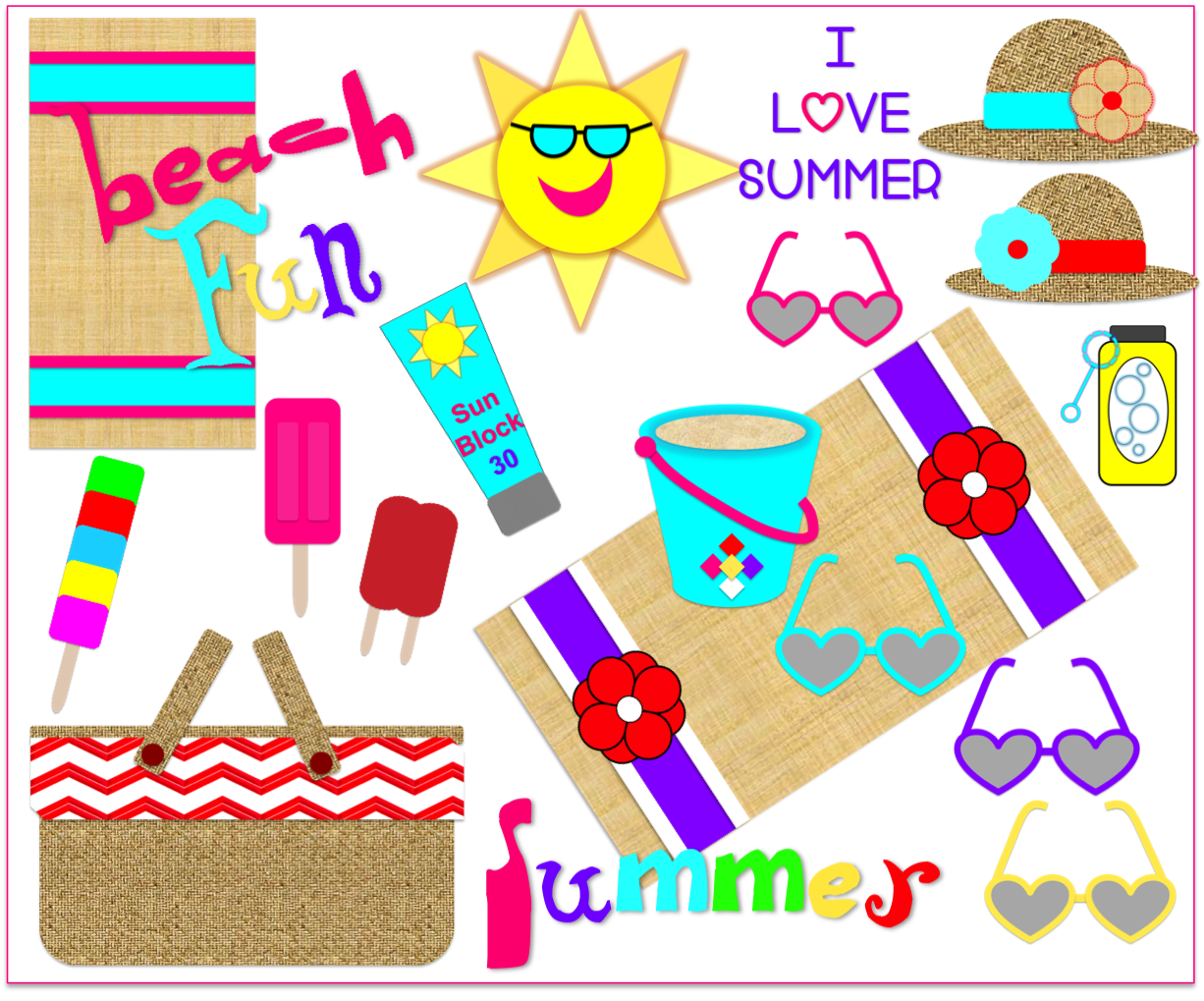 Clip art summer clipart Apple Tree Learning