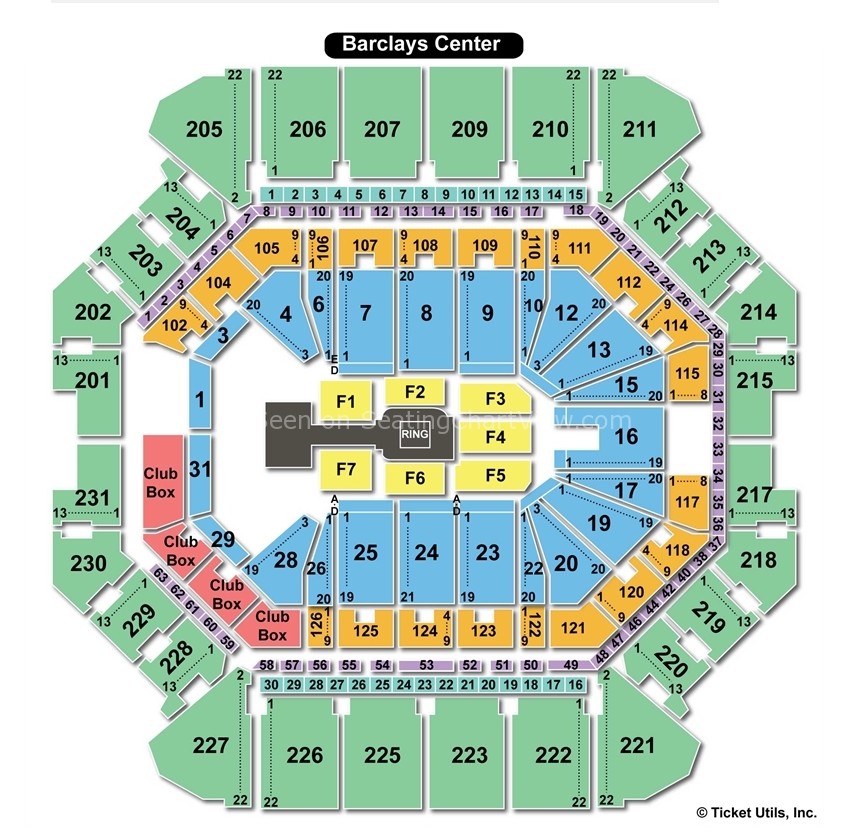 Inspirational Barclays Center Seating Chart - Seating Chart