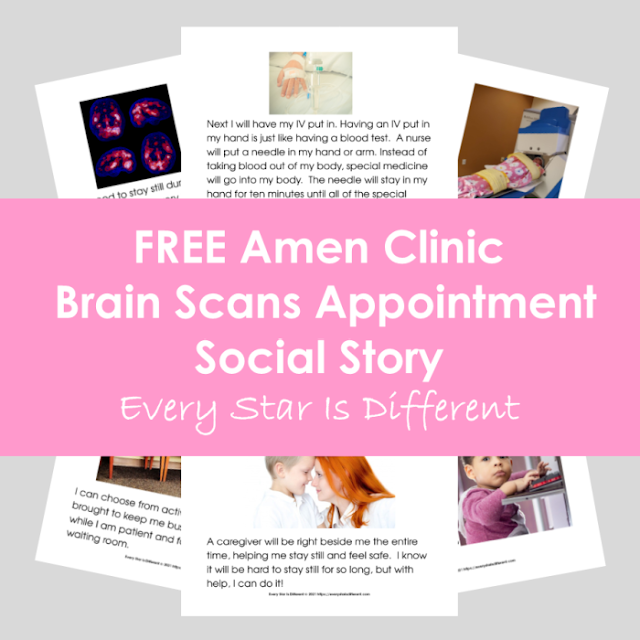 Amen Clinic Brain Scans Social Story