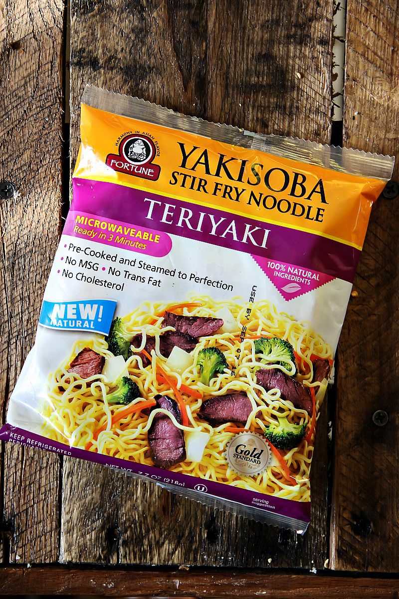 Beef Kimchi Yakisoba - Teriyaki Flavor - Sandra's Easy Cooking