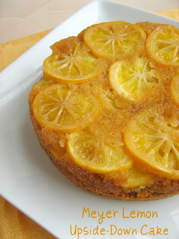 Meet Me in the Kitchen Meyer Lemon UpsideDown Cake