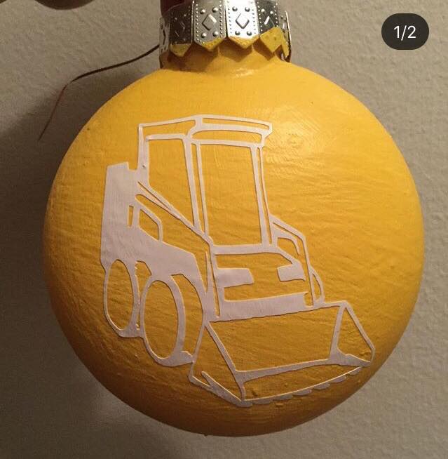 NL crafts heavy equipment ornament