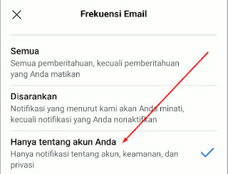 Cara Menonaktifkan Notifikasi Email Dari Facebook