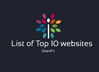 List of Top 10 websites