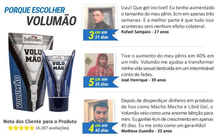 gel volumão gel volumão