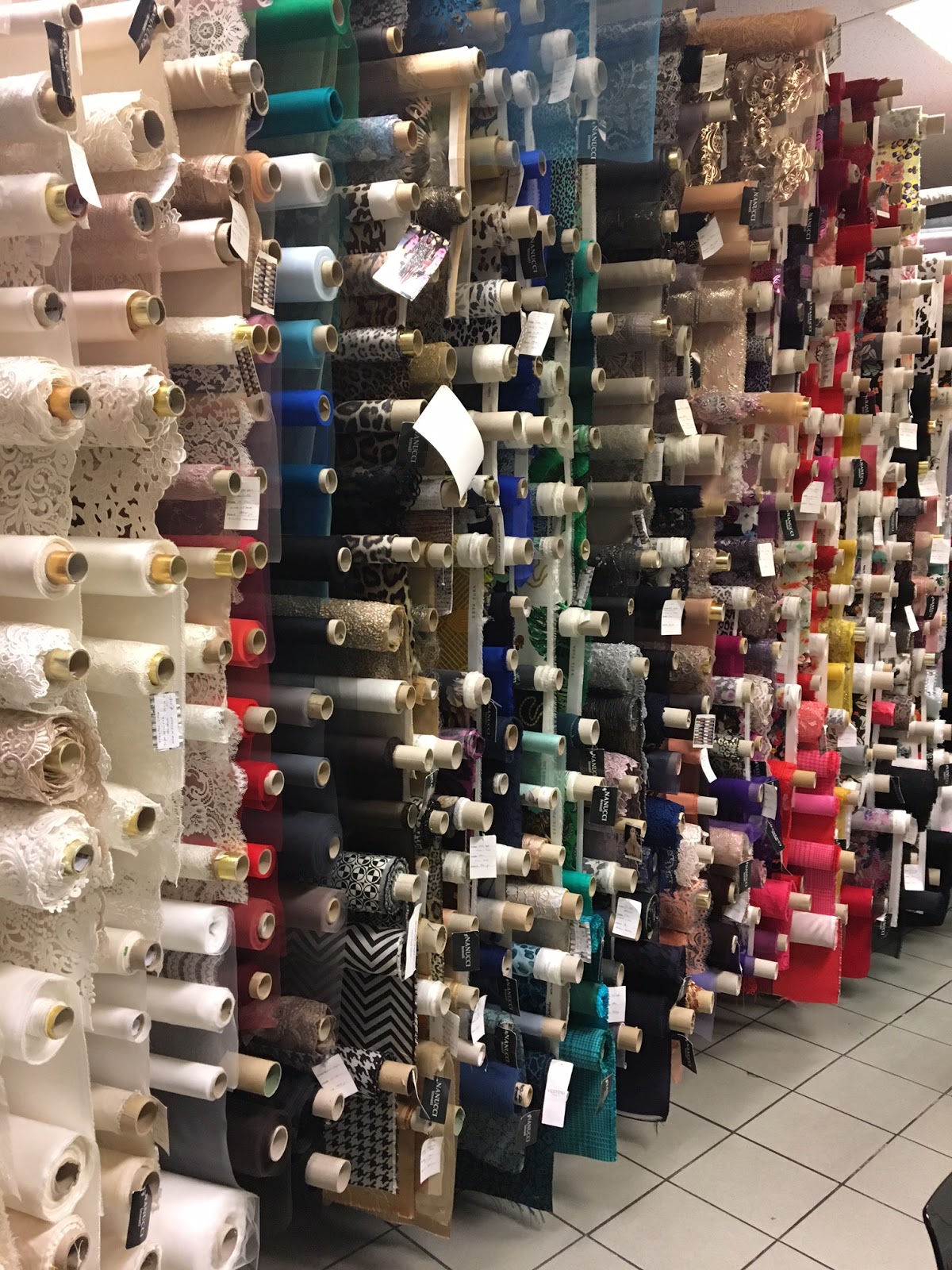 Sew Susie Fabric Shopping in Amsterdam